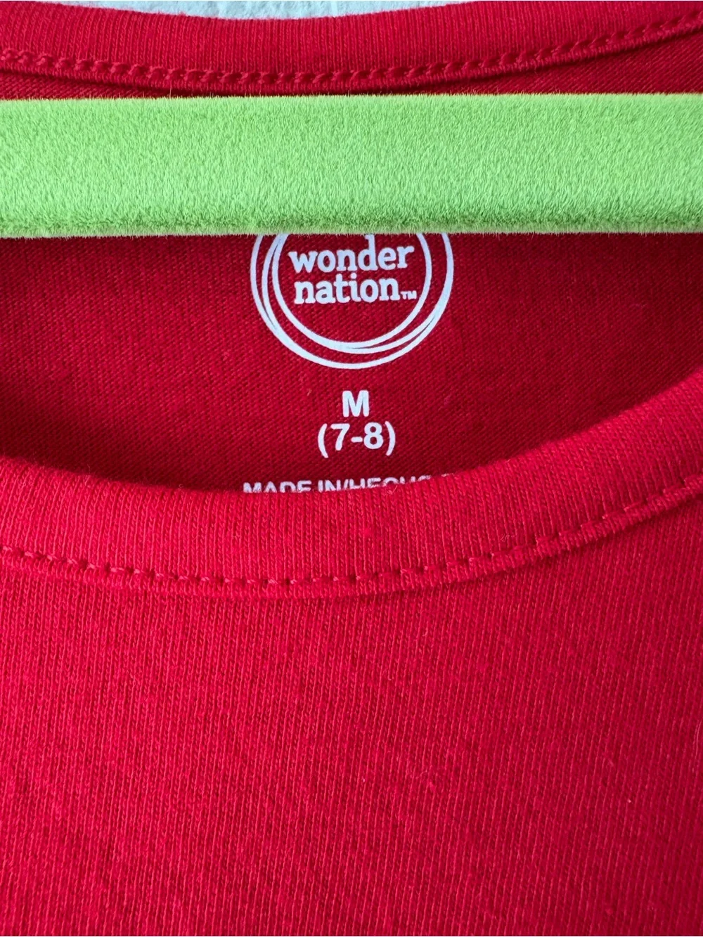 wonder nation bright red